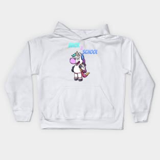 Back 2 School Unicorn Kids Hoodie